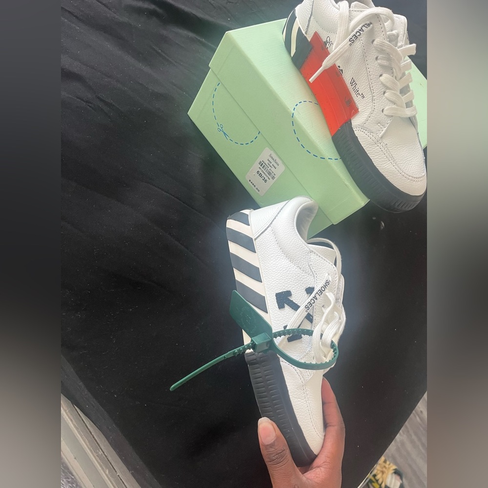 Off white sneakers